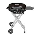 Coleman RoadTrip 225 Portable Propane Grill, 2-Burner Gas Grill with Matchless Ignition & Adjustable Temperature Control, 11,000 BTUs of Power for Grilling, Tailgating, Camping, BBQ, & More