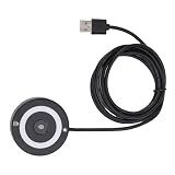Serounder USB Fingerprint Reader for PC 10 11, Fingerprint Scanner PC Hello Dongle 360 Degree Touch Fast Matching NO Password Operation Biometric Pass Key Scanner for Laptop