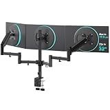 WALI Triple Monitor Mount for 13-32 inch Screens, up to 19.8 lbs per Arm