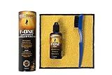 MusicNomad F-ONE Unfinished Fretboard Care Kit - Oil, Cloth, Brush (MN125)