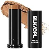 BLK/OPL Skin Perfecting Foundation Stick, SPF 15 Buildable & Blendable Face Foundation Makeup with Matte Finish - Full Coverage, Color Correcting & Sculpting - Hypoallergenic (Truly Topaz)