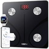 RENPHO Smart Scale for Body Weight, FSA&HSA Eligible, Digital Bathroom Scale BMI Weighing Bluetooth Body Fat Scale, Body Composition Monitor Health Analyzer with Smartphone App, 400 lbs - Elis 1