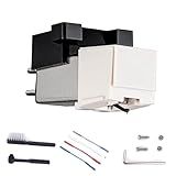 AYZAB AT3600L Magnetic Cartridge - Phonograph Needle Replacement Stylus for LP Turntables and DJ Turntables, Includes Turntable Needle Stylus Brush and Phono Cartridge Wires.ATN3600L Cartridge Screws