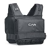 CAP Barbell 20 lb Adjustable Weighted Vest | Heavy-Duty Workout Vest with Removable Iron Weights for Strength Training, Cardio, Running, and Calisthenics