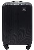 Travelers Club Cosmo Luggage, Black-20, 20-Inch