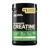 Optimum Nutrition Micronized Creatine Monohydrate Powder, Unflavored, 240 Servings, 1200 Grams (Packaging May Vary)