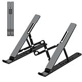 Gogoonike Adjustable Laptop Stand, Portable Laptop Riser for Desk