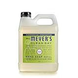 MRS. MEYER'S CLEAN DAY Liquid Hand Soap Refill, Cruelty Free, Lemon Verbena Scent, 33 oz
