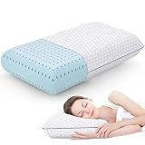 CushyOasis Memory Foam Pillows for Sleeping, Firm Bed Pillow, Standard Size