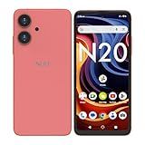 N20 Basic Cell Phone, Wide-Angle Camera, 6GB + (6GB Extended RAM), 128GB Storage, 6.6" 90Hz HD+ Display, Dual SIM 4G, Octa-Core, Android 15, Unlocked,1 Year US Warranty (Pink)