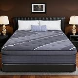 AxgFree Queen Mattress 12 Inch - Hotel Style Luxury Hybrid Mattress in a Box, Cooling Gel Memory Foam & Pocket Coils, Medium Firm, Motion Isolation & Zoned Support, 365-Night Trial & 10-Year Warranty