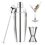 Ohtomber 24oz Stainless Steel Cocktail Shaker Set Bartender Kit