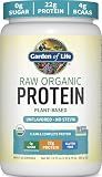 Garden of Life Raw Organic Protein Powder, Vegan, Unflavored, 20 Servings