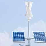 DAJILISHI 500W Wind Turbine, 42.65ft/s Wind Turbine Generator Kit，Vertical Axis Wind Turbine for Home, Business, and Industrial Energy Supply in Boats, Gazebos, Cabins