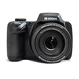 Kodak PIXPRO Astro Zoom AZ528-BK 16 MP Digital Camera with 52x Optical Zoom 24mm Wide Angle Lens 6 fps Burst Shooting 1080P Full HD Video Wi-Fi Connectivity and a 3" LCD Screen (Black)