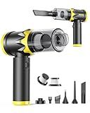 Mr.ego Cordless Handheld Car Vacuum Cleaner, 20000Pa High-Power Suction Mini Vacuum, 4-in-1 Portable Vacuum for Car, Home, Office & Desk Cleaning