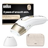 Braun IPL at Home Laser Hair Removal for Women and Men, Silk Expert Pro 5 PL5137 with Venus Swirl Razor, Permanent Visible Hair Reduction in Hair Regrowth for Body & Face, Corded, PL5137