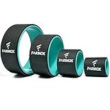 Yoga Wheel Set of 3+1, Upgraded 10MM Thick Back Wheels for Pain Relief & Stretching, Strongest Back Roller for Deep Tissue Massage, Improving Yoga Poses Backbend