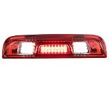 Tresound LED Third Brake Cargo Light for 2014-2018 Chevy Chevrolet Silverado & GMC Sierra 1500 2500HD 3500HD Rear High Mount Stop Lamp Red Lens Chrome Housing