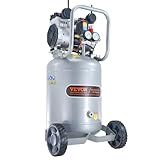 VEVOR 13-Gallon Air Compressor, 2HP, 4.6 SCFM@90PSI, Oil-Free Tank, 66dB Quiet Operation, Ideal for Tire Inflation, Woodworking, Auto Repairs, and Spray Painting (Maximum Pressure 125 PSI)