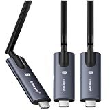 Lemorele Wireless HDMI Transmitter and Receiver, Deep Gray Aluminum Alloy