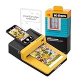KODAK Dock ERA Plus 4PASS Instant Photo Printer, 4x6 inches, 90 Sheets Bundle