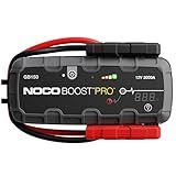 NOCO Boost GB150: 3000A UltraSafe Jump Starter – 12V Lithium Battery Booster Pack, Portable Jump Box, Power Bank & Jumper Cables - for 9.0L Gas and 7.0L Diesel Engines