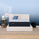 Serta Perfect Sleeper Mattress Enhanced 14.5" Queen Mattress - Plush Pillow Top, Cooling Gel Memory Foam, Pocket Innersprings for Motion Isolation, Edge Support, CertiPUR-US Certified - Nurture Night