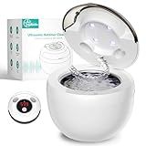 Aotuda Ultrasonic Retainer Cleaner Machine, 200ML Ultrasonic Dental Cleaning Pod with 4 Modes, Digital Timer, Mouth Guard Cleaner for Denture, Aligner, Braces, Toothbrush, Jewelry