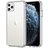 JETech Case for iPhone 11 Pro 5.8-Inch, Non-Yellowing Shockproof Phone Bumper Cover, Anti-Scratch Clear Back (Clear)