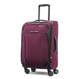 American Tourister 4 KIX 2.0 Expandable Softside Luggage with Spinner Wheels, 20 SPINNER, PURPLE ORCHID