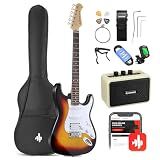 Donner DST-100S 39 Inch Full Size Electric Guitar Kit