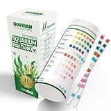 11 in 1 Aquarium Water Test Strips with Ammonia,125 ct Fish Tank Test Kit