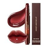 Nature Republic HONEY MELTING LIP PLUMPING (22 BERRY CHILL) | SOFT LIP STICK, Hydrating Gloss, Moisturizing balms, Volumizing formula & Sheer tint, Glowy Finish, korean make up