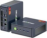GMKtec Mini Gaming PC AMD Ryzen 7 7840HS Desktop Computers 16GB DDR5 (16GB*1) 1TB PCIe4.0 SSD, USB4.0, Dual NIC LAN 2.5Gbps/ HDMI, DP/USB-C4.0, WiFi 6E, BT 5.2 Nucbox K6