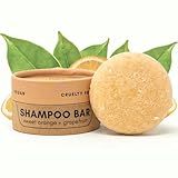 Zero Waste MVMT Shampoo Bar | Sweet Orange + Grapefruit | Eco-friendly Shampoo with Travel Container | Natural Salon Quality, Zero Waste & Plastic Free