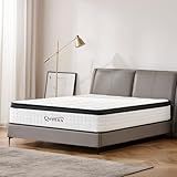 QEMNX 12 Inch King Size Mattress, Medium Firm Mattress for Cool Night & Pressure Relief,Edge Support Pressure Relief with Motion Isolating, Ships Compressed