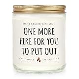 Shqiueos Funny Boss Gifts for Women Men Lavender Scented Soy Wax Candle 7oz