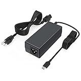65W 45W USB C Charger Replacement for Dell Chromebook 3100 3300 3380 3400 3500 5190 5300 5400 7200 7300 Latitude 5420 5520 5320 7410 7310 2-in-1 P28T P29T P30T Laptop Power Cord Type C Charger Adapter
