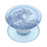 ​​​​PopSockets Phone Grip with Expanding Kickstand, Adhesive Grip -Translucent Ocean
