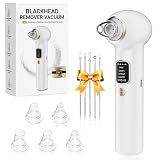 Heated Blackhead Remover Pore Vacuum with 5 Probes & 3 Suction Modes