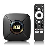 Android TV Box, Android Box 14.0 2GB RAM 32GB ROM Rk3518 Quad Core ARM Cortex -A53 4K Support 2.4G/5.0GHz Dual WiFi6 BT 5.0 USB 3.0 Smart TV Box