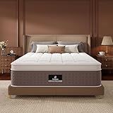 King Size Mattress, Upgraded 14 Inch Luxury Hybrid King Mattress in a Box, Cooling Gel Memory Foam & Pocket Springs for Pressure Relief, Medium Firm, Edge Support, Certified Safe, 365-Night Trial