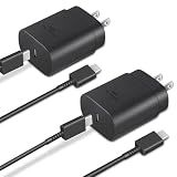Type C Charger Fast Charging 2-Pack 25W Long 6FT USB C Cable
