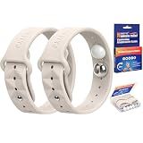 Motion Sickness Bracelets for Adults & Kids Sea Sickness Wristbands for Travel Anti Nausea Bands for Motion & Morning Sickness Relief for Pregnant Women-Ideal for Car Air Cruise Travel-Star Light