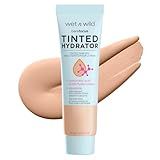 wet n wild Bare Focus Tinted Hydrator Tinted Skin Veil, Lightweight Buildable Coverage with Hyaluronic Acid & Vegan Squalane, Semi-Matte Finish, Cruelty-Free - Light