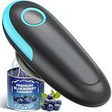 Electric Can Opener, One Touch Hands Free Automatic Can Opener for Weak Hands & Seniors with Arthritis, Food Safe and Smooth Edge Battery Operated Can Openers for Kitchen Fits All Cans Kitchen Gadget