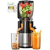Godspeeds Juicer Machines, 5.8" Large Feed Chute Cold Press Juicer