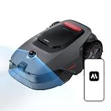 MOVA LiDAX Ultra 1000 Robot Lawn Mower Wire Free for 1/4 Acre, RTK-Free+360° 3D LiDAR+AI Vision Auto Mapping, Zero-Edge Cutting, Cutting Height 1.2"-3.9", 45% Slope, Up to 150 Managed Zones Dual Maps