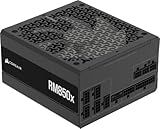 CORSAIR RM850x ATX 3.1 PCIe 5.1 Ready Fully Modular 850W Power Supply – Low-Noise, Cybenetics Gold Efficiency, Native 12V-2x6 Connector – Black